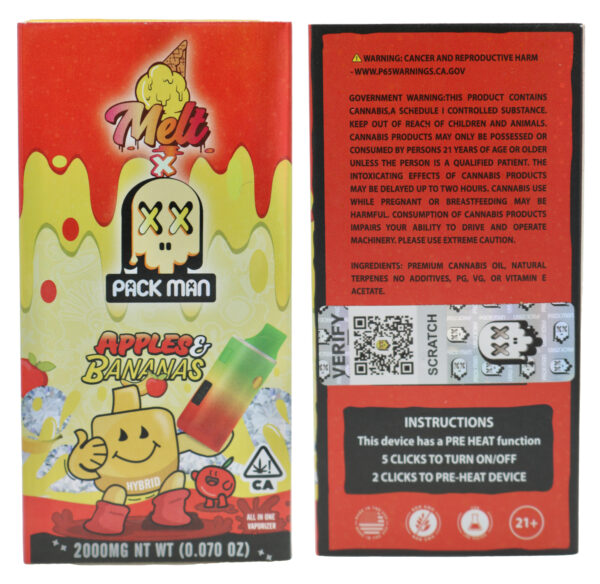 Melt x Packman Apples and Bananas - Image 4